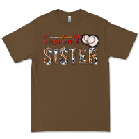 Cacao baseball sister with leopard Premium Tee - texasbilliewilder