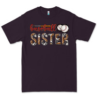 Plum baseball sister with leopard Premium Tee - texasbilliewilder