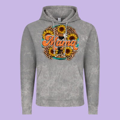 Mama Western Vintage Hoodie Designed By Racoondesign