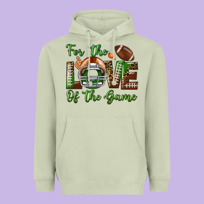 For The Love Of The Game Heavyweight Hoodie Designed By Bundleandbundleshop