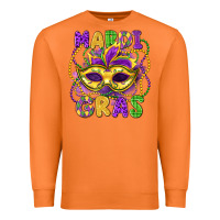 Carrot mardi gras mask Premium Sweatshirt - LillyAllenDesigns