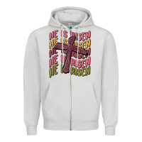 Dove Grey he is risen Zipper Hoodie - MaliasSmallBusiness