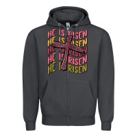 Smoke he is risen Zipper Hoodie - MaliasSmallBusiness
