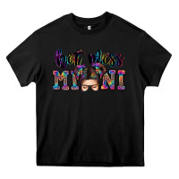 Black mess mini messy bun Heavy Core Tee - Zillion Design Studio