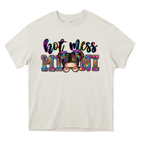 Mess Mini Messy Bun Heavy Core Tee | Teevron