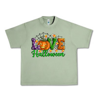 Oil Green love halloween Urban Heavy Tee - Artiststas