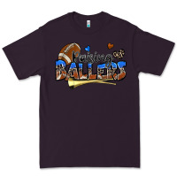 Plum raising ballers football Premium Tee - Zillion Design Studio