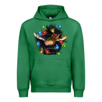 Emerald christmas black angus gnome Urban Hoodie - CowGirlArtShop