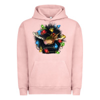 Christmas Black Angus Gnome Urban Hoodie | Teevron