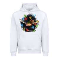White christmas black angus gnome Urban Hoodie - CowGirlArtShop