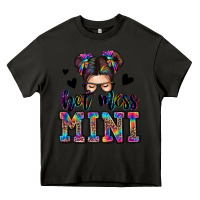 Asphalt mess mini messy bun Heavy Core Tee - Zillion Design Studio