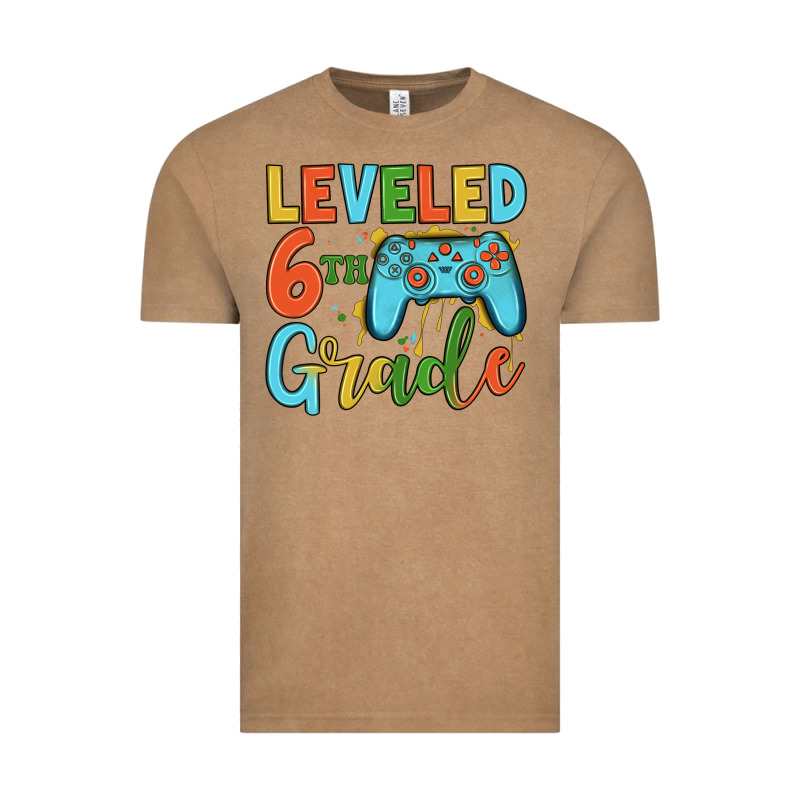 Leveled 6th Grade Vintage Tee by JahusDesignShop | Teevron