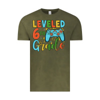 Vintage Olive leveled 6th grade Vintage Tee - JahusDesignShop