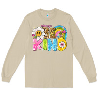 Mushroom always be kind Long Sleeve Tee - NancyCooperArtShop