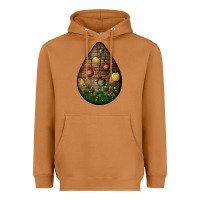 Meerkat christmas  teardrop Heavyweight Hoodie - BundleAndBundleShop
