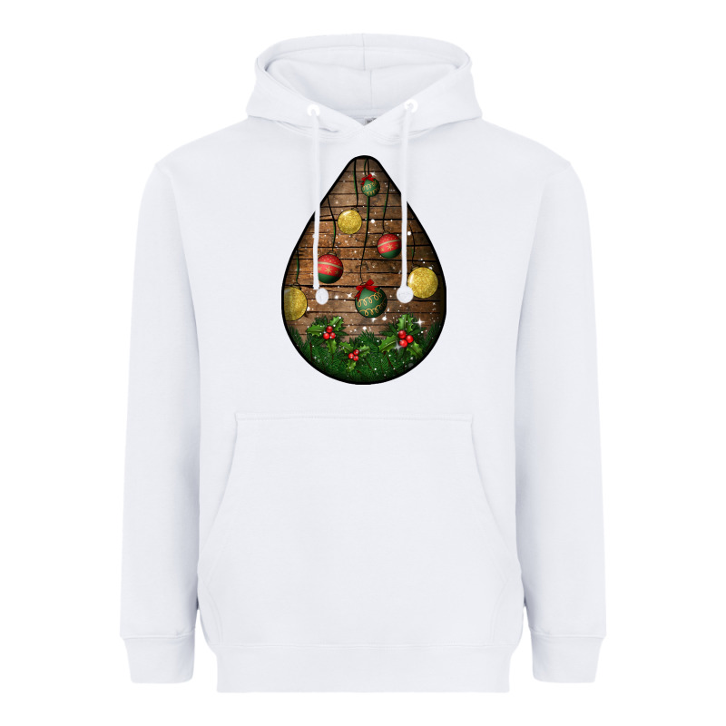 Christmas  Teardrop Heavyweight Hoodie by BundleAndBundleShop | Teevron