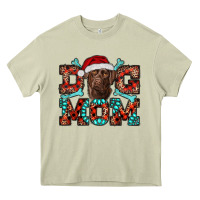 Mossy Christmas Labrador Dog Mom Heavy Core Tee - RanaPortraitStore