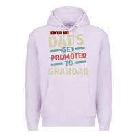 Lilac Only Great Dads Get Promoted To Grandad Premium Hoodie - Bettercallsaul