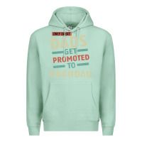Seafoam Only Great Dads Get Promoted To Grandad Premium Hoodie - Bettercallsaul