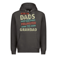 Smoke Only Great Dads Get Promoted To Grandad Premium Hoodie - Bettercallsaul