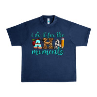 Navy i do it for the aha moments Urban Heavy Tee - BundleAndBundleShop