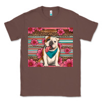 Chestnut british bulldog floral serape Classic Tee - Artiststas