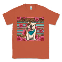 Copper british bulldog floral serape Classic Tee - Artiststas