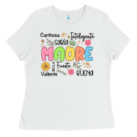 White madre spanish mothers day Ladies Tee - JahusDesignShop
