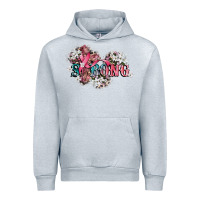 Heather Grey strong cancer awareness Urban Hoodie - CowGirlArtShop