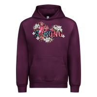 Mauve Wine strong cancer awareness Urban Hoodie - CowGirlArtShop