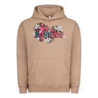 Pigment Burro strong cancer awareness Urban Hoodie - CowGirlArtShop