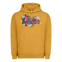 Pigment Peanut Butter strong cancer awareness Urban Hoodie - CowGirlArtShop