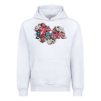 White strong cancer awareness Urban Hoodie - CowGirlArtShop