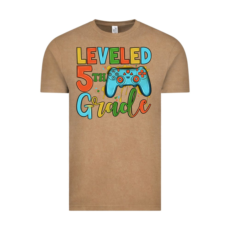 Leveled 5th Grade Vintage Tee by JahusDesignShop | Teevron