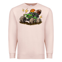 Monster Truck Sports Premium Sweatshirt | Teevron