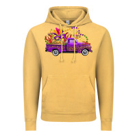 Vintage Mustard mardi gras truck Vintage Hoodie - FaDigitalArtStudio