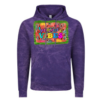 Cloud Purple summer vibes watermelon Vintage Hoodie - JahusDesignShop