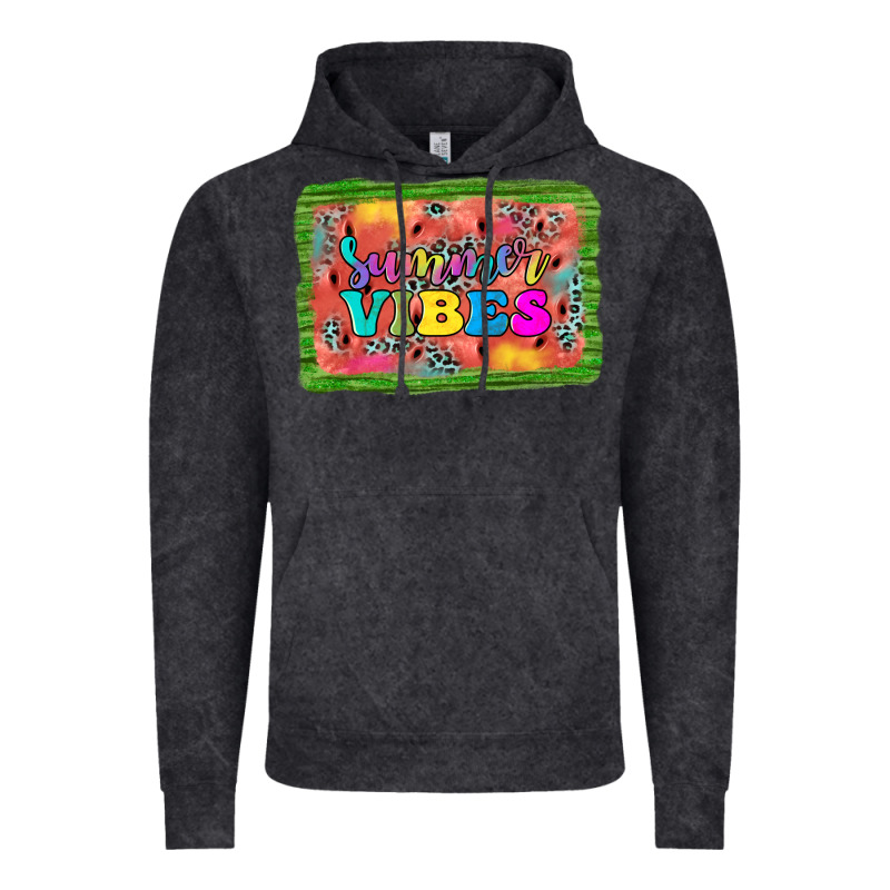 Summer Vibes Watermelon Vintage Hoodie by JahusDesignShop | Teevron
