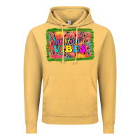 Vintage Mustard summer vibes watermelon Vintage Hoodie - JahusDesignShop