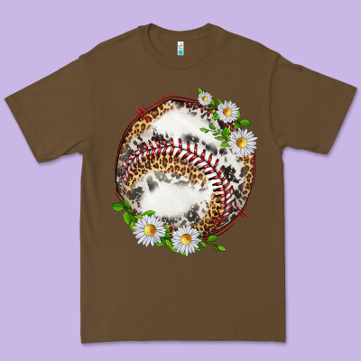 Premium Tee baseball with patterns