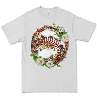 Dove Grey baseball with patterns Premium Tee - texasbilliewilder