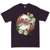 Plum baseball with patterns Premium Tee - texasbilliewilder
