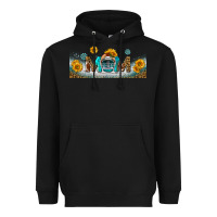 Black american football mom libbey glass Heavyweight Hoodie - BundleAndBundleShop