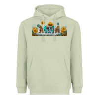 Matcha american football mom libbey glass Heavyweight Hoodie - BundleAndBundleShop
