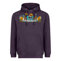 Plum american football mom libbey glass Heavyweight Hoodie - BundleAndBundleShop