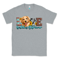 Heather Grey love golden retriever Classic Tee - Artiststas