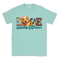 Seafoam love golden retriever Classic Tee - Artiststas