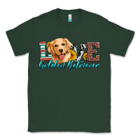 Sports Green love golden retriever Classic Tee - Artiststas
