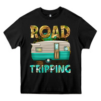 Black road tripping Heavy Core Tee - texasbilliewilder