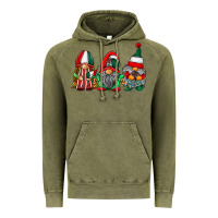 Vintage Olive mexican flag gnomes Vintage Hoodie - RacoonDesign
